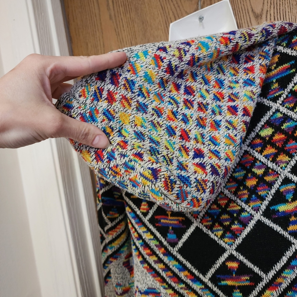 ⭐️Colorful Geometric Patterned Long Cardigan⭐️ - Picture 7 of 8